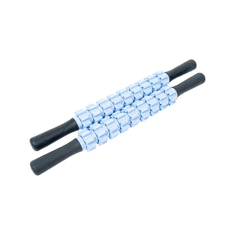 Non-slip Grip ABS Gear Texture Nine-Ball Massage Stick Non-slip Grip ABS Gear Texture Nine-Ball Massage Stick